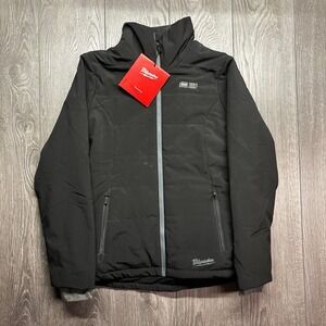 Milwaukee M12 Womens Heated Jacket Black Size M New with Battery Pack 232B-21M
